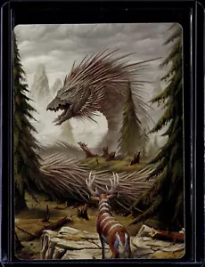 Quilled Greatwurm - 44 - Art Card - FDN - NM - MTG Magic the Gathering - Picture 1 of 1