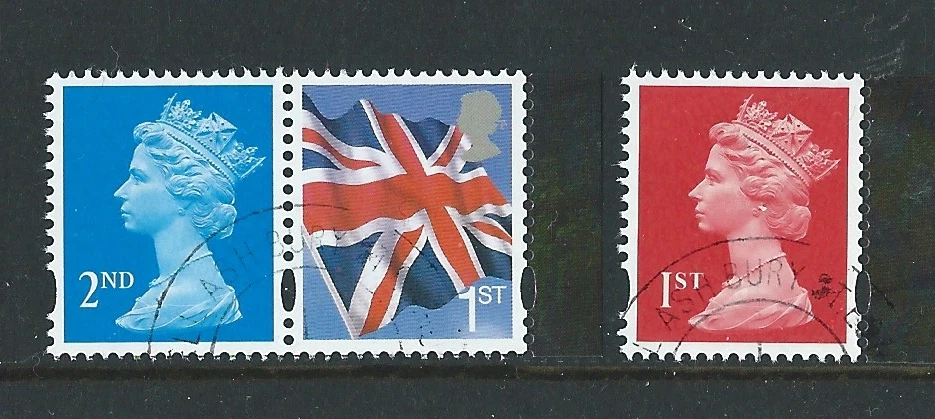 GREAT BRITAIN 2015 STAR WARS 3 NEW STAMPS EX. PRESTIGE BOOK FINE USED  - Image 1 of 1