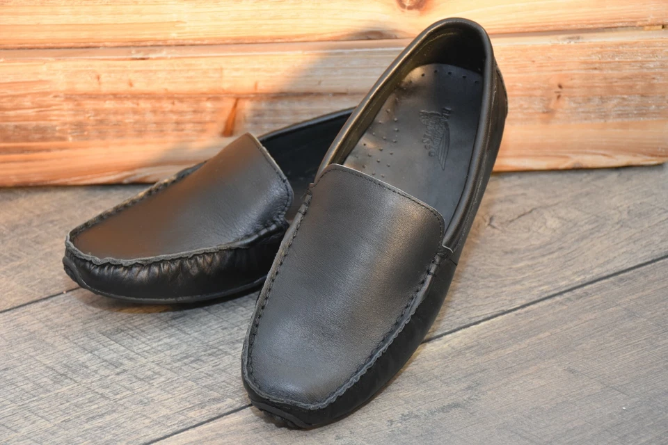 RED WING DRIVING MOCCASIN SHOE DURABLE LEATHER QUALITY ALL DAY COMFORT - Image 1 of 1