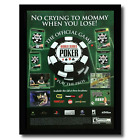 Anuncio/póster impreso de las World Series of Poker 2005 PS2 Xbox Gamecube Man Cave Art