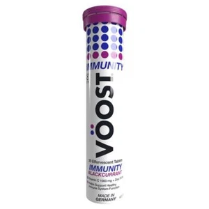 Voost Immunity Blackcurrant Effervescent Tablets 20 Pack - Picture 1 of 1