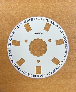Genuine NOS Rolex 3155-17101 Pink Italian Day Disc for Rose Gold President - Picture 1 of 3