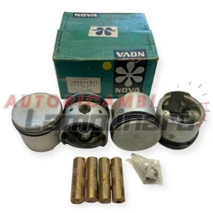 serie Pistoni NOVA Innocenti A40 1100 MKII 64,58 mm + .020" 5/10 fasce spinotti - Picture 1 of 2