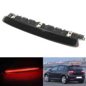 12v 3. Third LED Brake Light Stop Lamp Black For Seat Ibiza Leon 2008-2017 - Picture 1 of 21