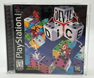 Devil Dice (Sony PlayStation 1, 1998, PS1)- W/ Manual- TESTED & WORKS - Picture 1 of 5