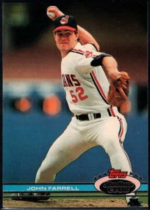 1991 Topps Stadium Club #185 John Farrell NM-MT Indians - Picture 1 of 1