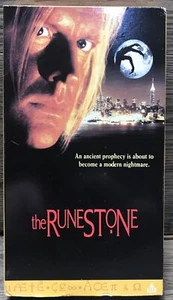 the RUNESTONE (VHS, 1992) Joan Severance, William Hickey, Peter Riegert - Picture 1 of 4
