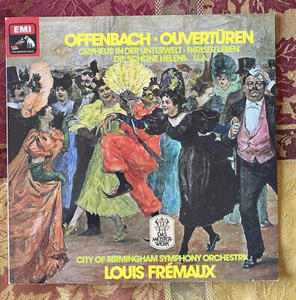 Jacques Offenbach  Ouvertüren  Louis Fremaux  1972  EMI 1C 037-05 078  M- - Foto 1 di 3