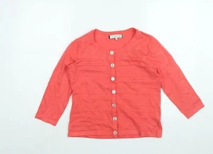 Principles Womens Pink Round Neck Viscose Cardigan Jumper Size 12 - Picture 1 of 10