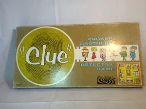 1963 CLUE Detective Brettspiel Parker Bros. 100% KOMPLETT - Bild 1 von 11