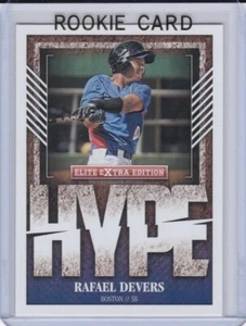 RAFAEL DEVERS ROOKIE CARD 2015 Elite Extra Edition Baseball RC Hype RED SOX! - Picture 1 of 2