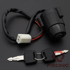 Motorcycle Ignition Switch Keys Universal For Yamaha DT175 DT250 XT250 DT125 - Picture 1 of 9