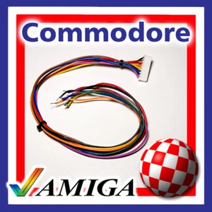 COMMODORE AMIGA 500 (Amiga 500 Plus) KEYBOARD CABLE - Picture 1 of 3