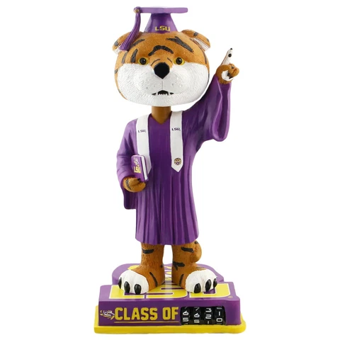 Mike the Tiger LSU Tigers Graduation Special Edition Bobblehead NCAA College Cover