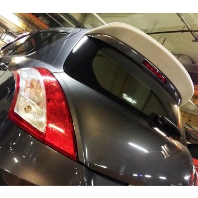 Unpainted Fit For Suzuki Swift 5DR Spoon Type Rear Trunk Spoiler 2012-2015 - Image 1 of 4
