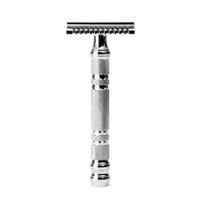 Parker 24C Three Piece Open Comb Double Edge Safety Razor - Imagen 1 de 1