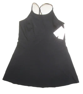 Athleta sz 1X Infinity Dress/ Shorts Black NEW! #988588 - Picture 1 of 16