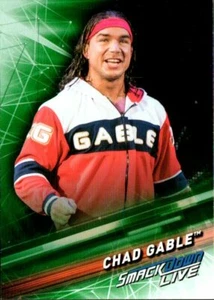 2019 Topps WWE Smackdown Live - Green Parallel #16 Chad Gable - Foto 1 di 1