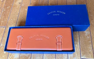 BOITE MONTRE FRANCK MULLER GENEVE cuir vide bon état #S66 - Photo 1/11