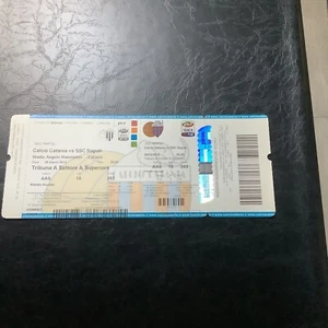 BIGLIETTO ORIGINALE SERIE A CATANIA - NAPOLI 26/03/2014 INUTILIZZATO- PERFETTO - Foto 1 di 2