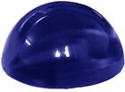 Saphir bleu fin naturel moyen profond - cabochon rond - Sri Lanka - qualité AAA