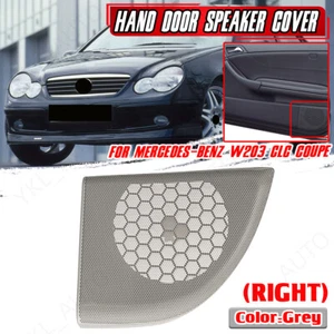 Right Hand Door Speaker Cover Grey For Mercedes W203 C-Class/CLC-Class 2DR Coupe - Foto 1 di 9
