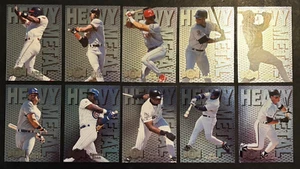 1996 Metal Universe Baseball Heavy Metal Komplettsatz - Bonds, Griffey, Piazza - Bild 1 von 5