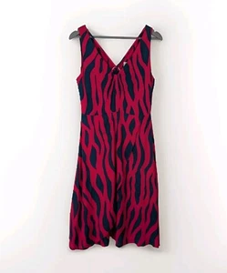 Phase acht Talia-Druck Maxikleid rosa & blau gestreift Größe UK 12 - Bild 1 von 7