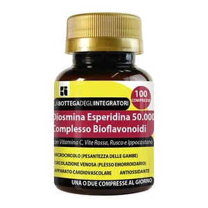 Diosmina Esperidina Complesso Bioflavonoidi 100 Compresse con Vitamina C e - Foto 1 di 36