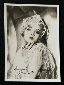 Alice White Vintage Stummfilmschauspielerin signiertes Foto - Bild 1 von 4
