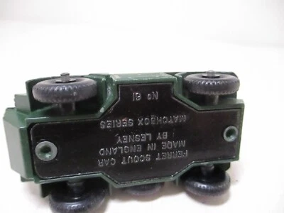 Vintage MATCHBOX LESNEY ARMY #61A FERRET SCOUT  CAR ORIGINAL  MINT CONDITION - Image 1 of 4