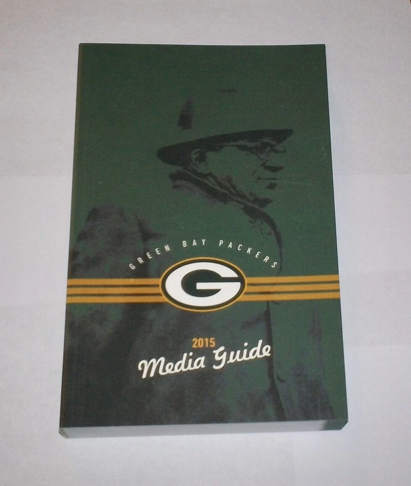 2015 GREEN BAY PACKERS Media Guide !  VINCE LOMBARDI !  - Image 1 of 1