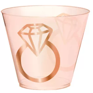 30 x Reusable Plastic Cups Hens Night Party Wedding Bridal Shower Supplies - Picture 1 of 1