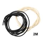 New High Quality Guitar Wire Cloth Vintage Waxed (White+Black) 22 Gauge