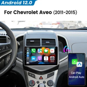 Android 13 For Chevrolet Aveo Chevy Sonic 2011-2015 Carplay Car Stereo Radio GPS - Picture 1 of 11