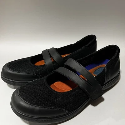 Dr Scholl’s Women’s Shoes Maryjane 12W Black Careers  Comfort  Leather Mesh - Image 1 of 4