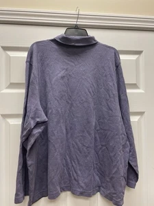 Lands' End Size 3X Heathered Purple Turtleneck Pit To Pit 30 27L 24/26W Euc - Picture 1 of 5
