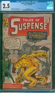 Tales of Suspense #41 ⭐ CGC 2.5 ⭐ ¡3ª aparición de Iron Man! Marvel Comic 1963 - Imagen 1 de 2