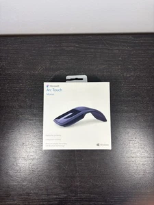 Microsoft Arc Touch (RVF-00052) Kabellose Bluetrack Maus - Schwarz Neu - Bild 1 von 9