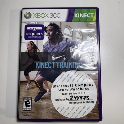 Nike+ Kinect Training Microsoft Xbox 360 Completo con Estuche - PROBADO Foto 1 de 2