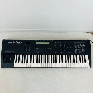 YAMAHA V50 Synthesizer Electronic Keyboard Tested from Japan - Picture 1 of 12