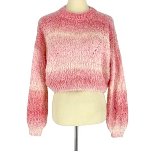 Wild Fable Pink Spacedye Crewneck Pullover Sweater Large - Bild 1 von 6