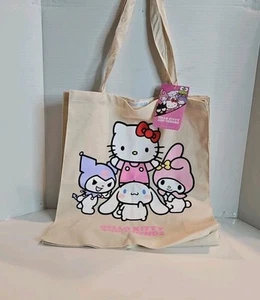 Primark Hello Kitty And Friends 100% Cotton Reusable Tote Bag - Picture 1 of 6