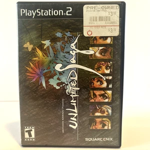 Unlimited Saga (Sony PlayStation 2, 2003) PS2 Tested & Working NO MANUAL - Picture 1 of 7