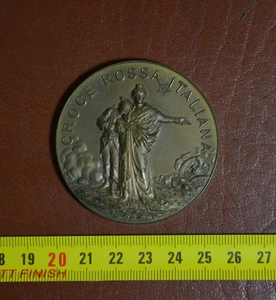 Medaglia medaglione Croce Rossa Cri Sanità Militare Milano 1892 ww1 ww2 N1.3 - Picture 1 of 2