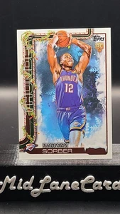 2025-26 Topps Holiday NBA Thomas Sorber #HSSV-TS SSP Variation (RC) - Picture 1 of 2