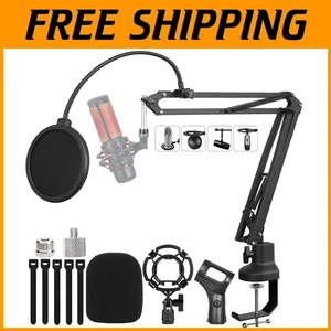 Boom Arm Suspension Mic Heavy Duty Microphone Arm - Picture 1 of 11
