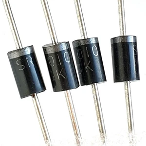 [4 Stück] SR10100 SB10100 10A 100V SCHOTTKY DIODE Vishay GK (U/G SR5100 5A bis 10A) - Bild 1 von 12