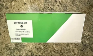 56F1000 Toner Cartridge with Chip Compatible with Lexmark 6,000 Pages New in Box - Picture 1 of 4
