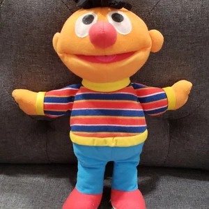 Ernie Plush 12" Mattel Fisher-Price Sesame Street Stuffed Animal 2002 - Picture 1 of 6